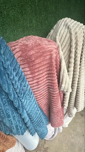 Thick Fluffy Blanket Set