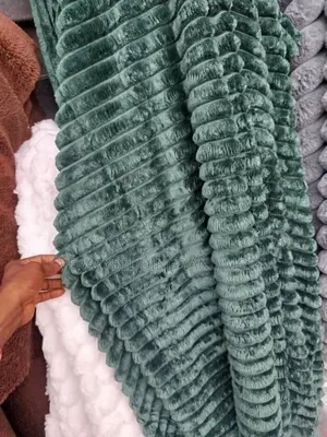 Thick Fluffy Blanket Set