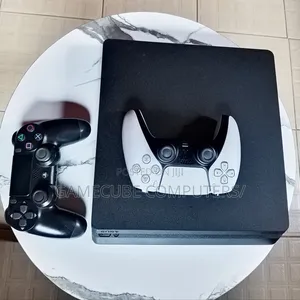 Hacked Ps4 Slim With 9-Games 2pads, Fc-26, Gta-5, Mk-11, Re8, Cod,