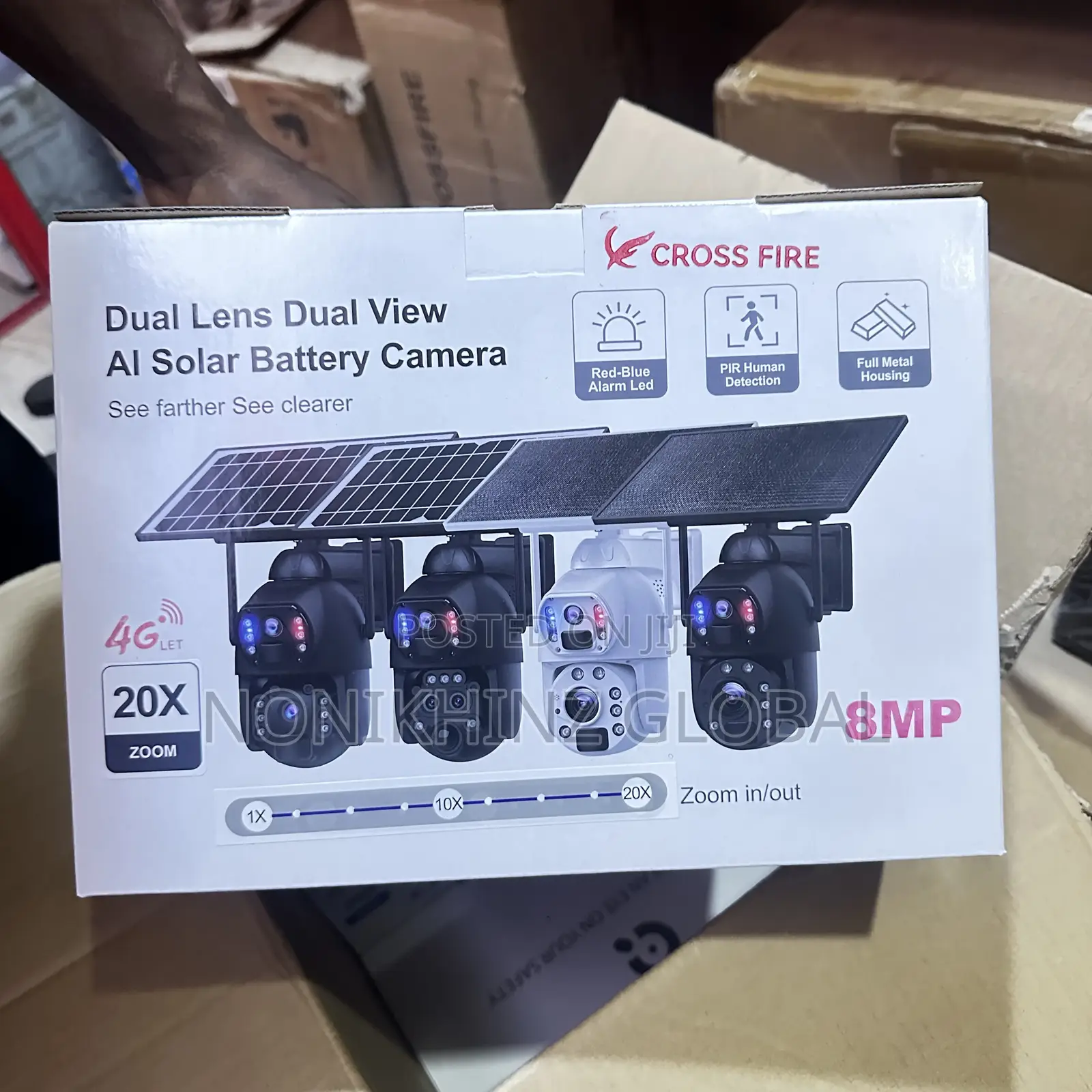 4g Solar PTZ Ubox Camera