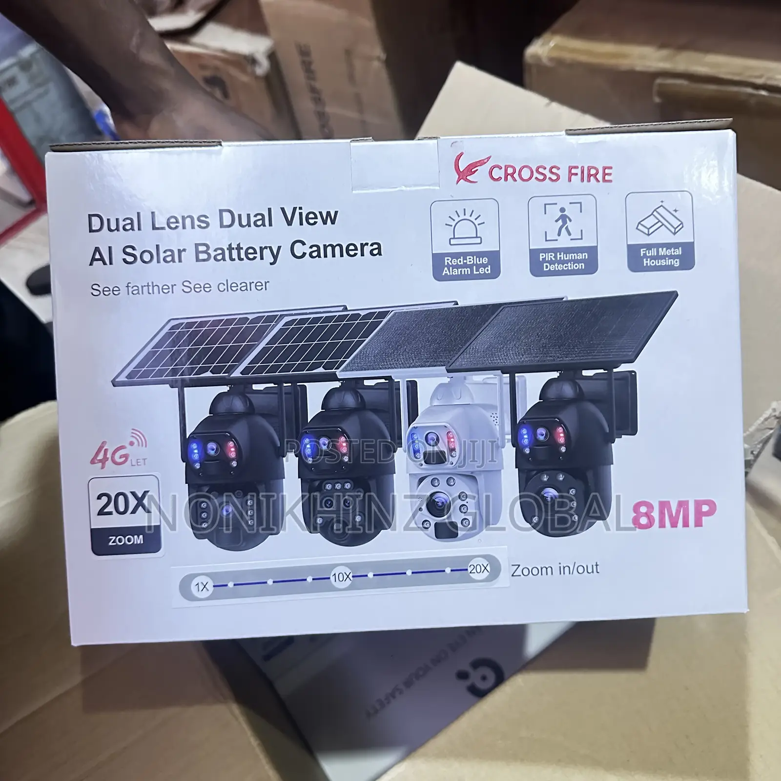 4g Solar PTZ Ubox Camera