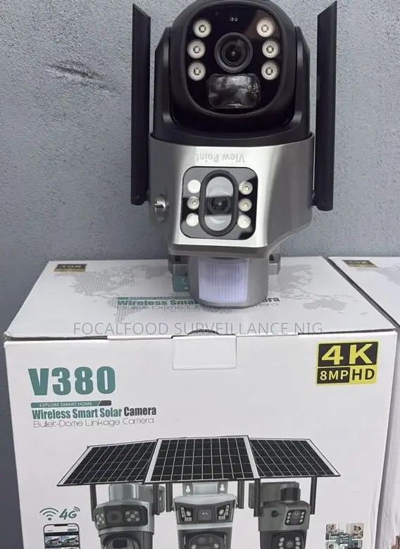 Smart Rotational CCTV Camera Dual Lens 10mp