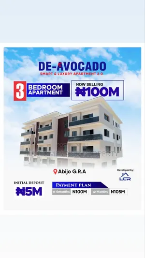 Furnished 3bdrm Apartment in De Avocado Smart, Abijo for sale