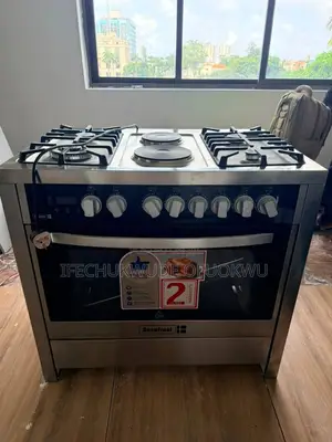 Scanfrost Stainless Steel Gas Cooker With Oven | Excellent Condition
