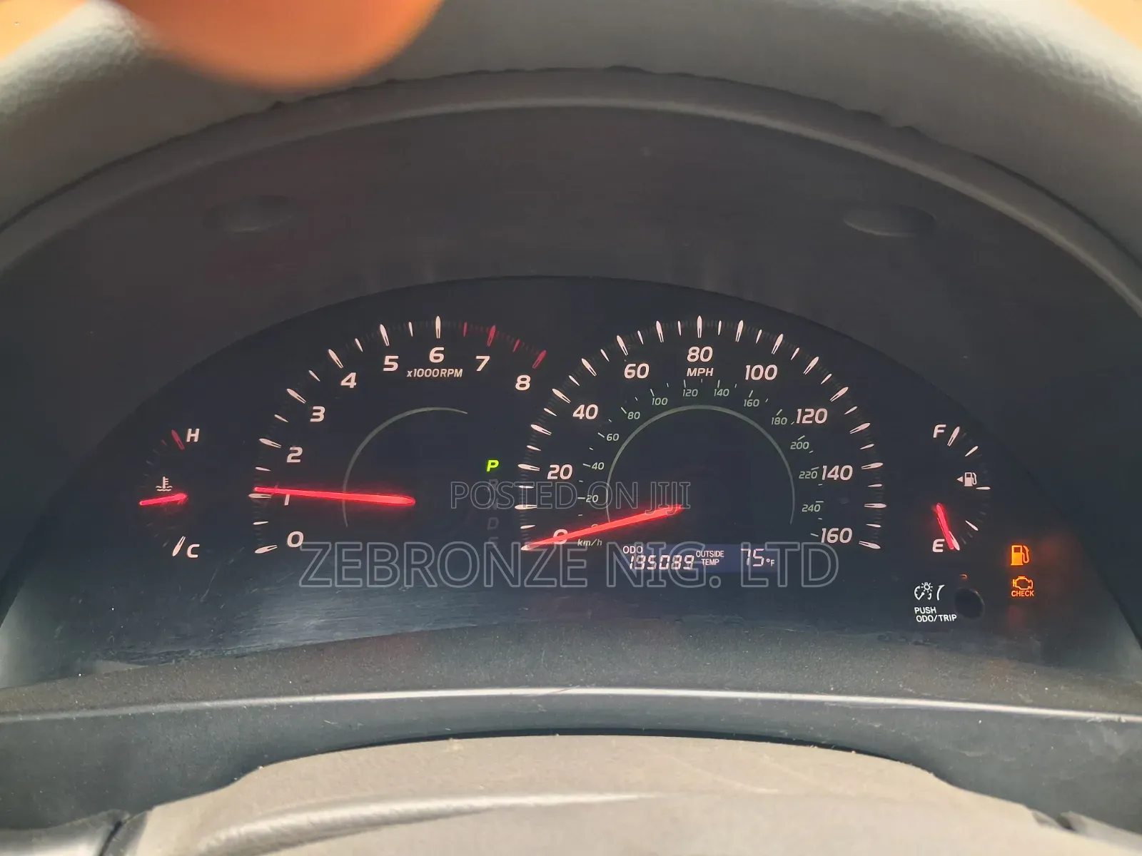 Toyota Camry 2008 Gray