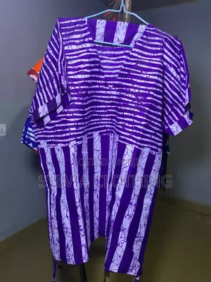 2piece Ankara and Handkerchief Skirt With Blouse