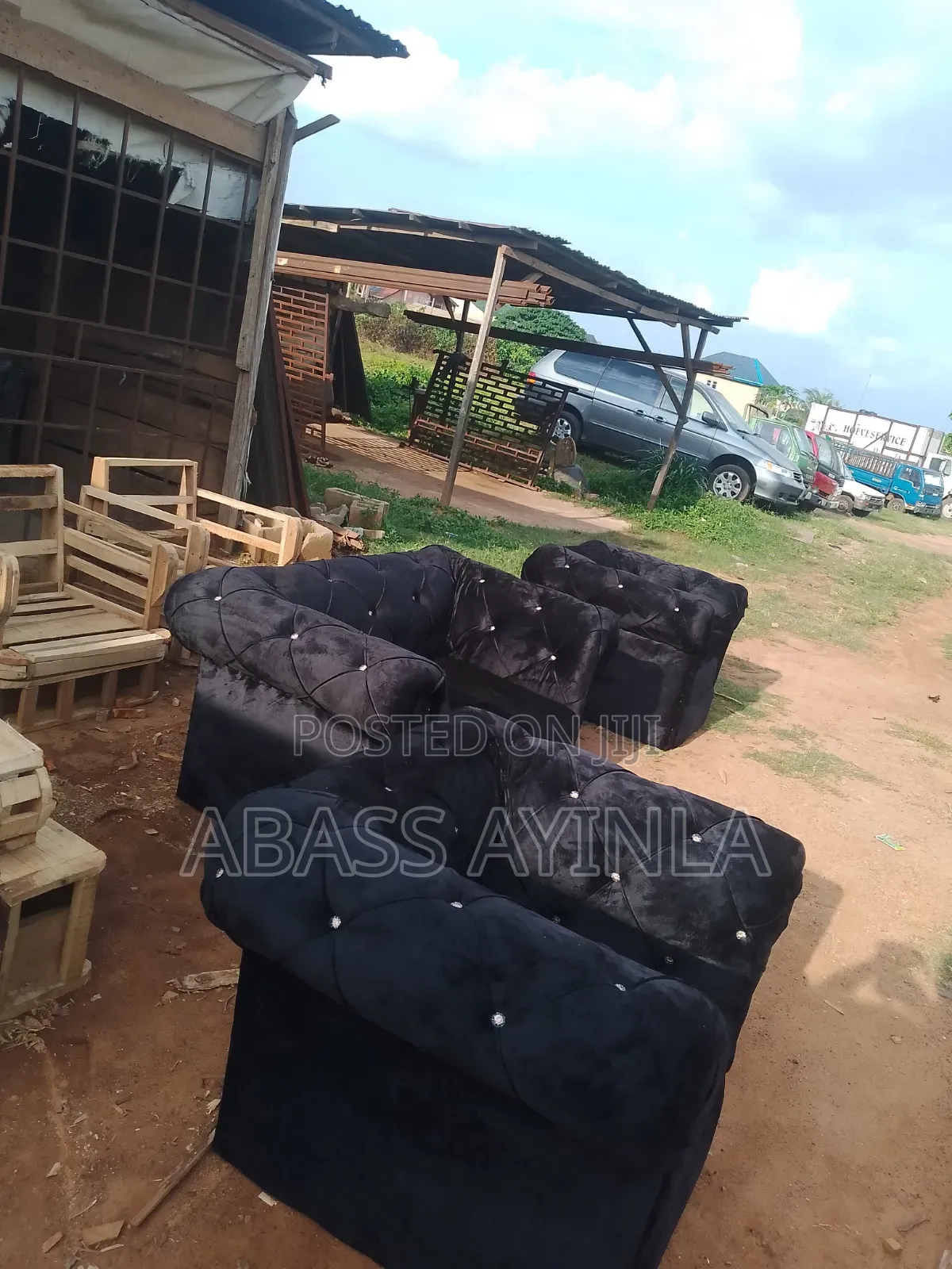 Two Single Sitter and One Double Sitter Sofa