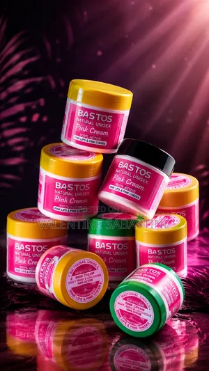Bastos Natural Unisex Pink Lips Cream