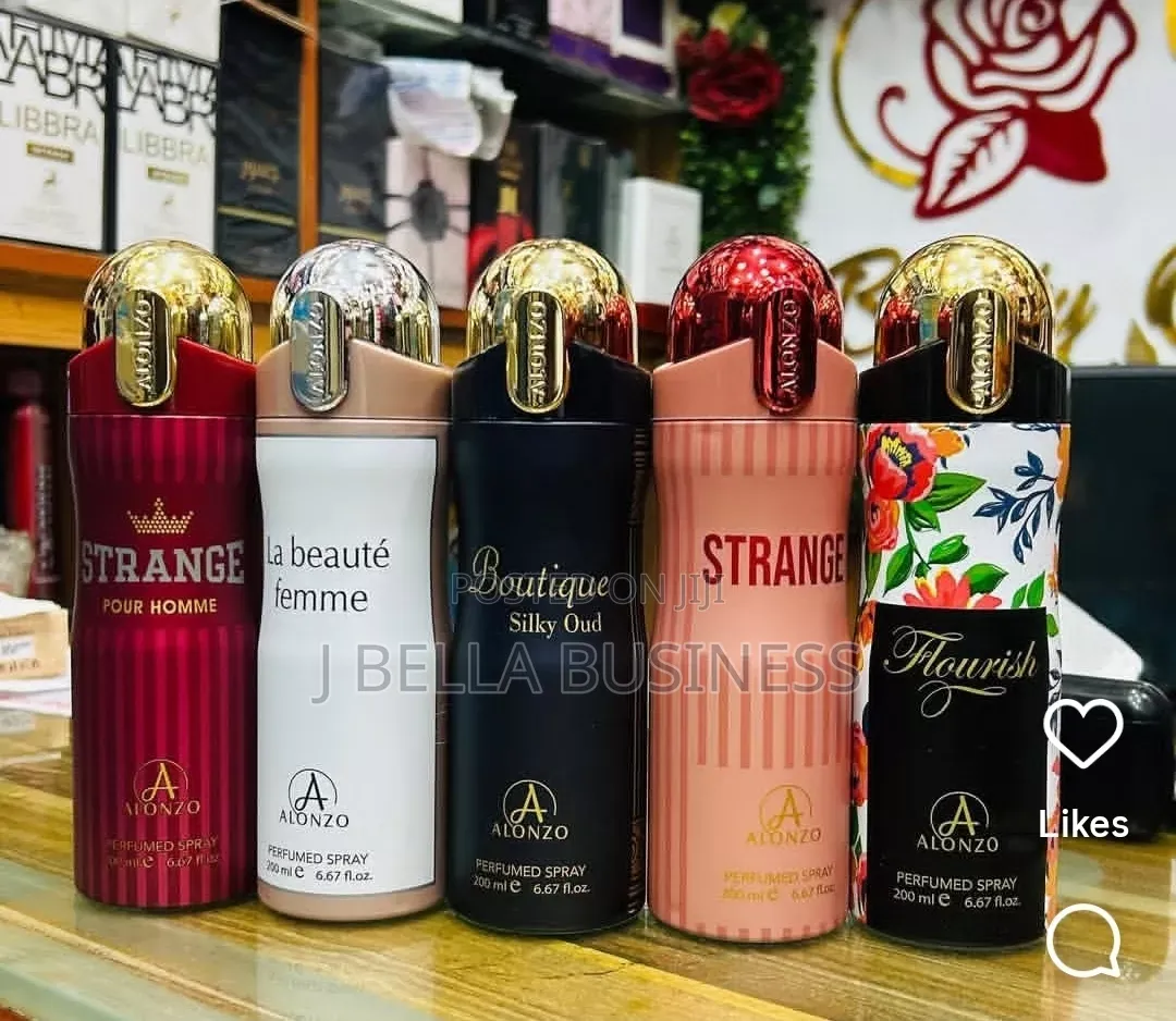 Body Sprays and Roll On