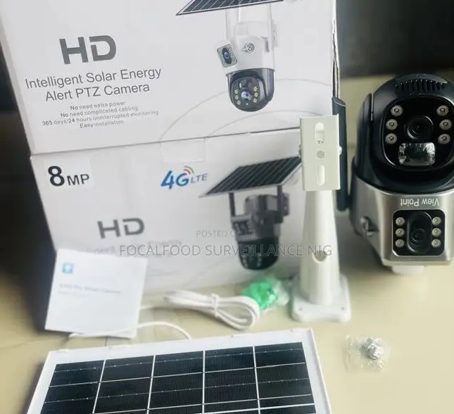 8mp Smart Dual Lens Solar PTZ Camera