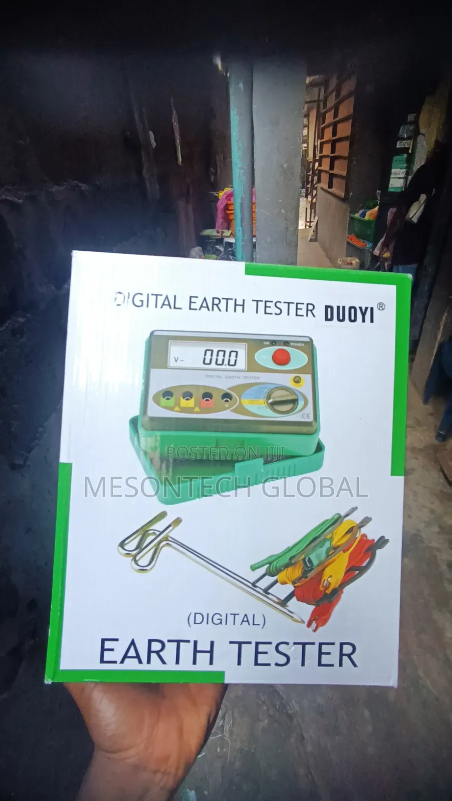 Digital Earth Tester