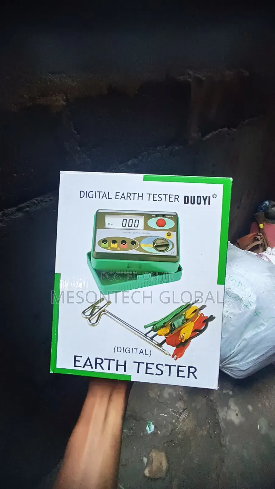 Digital Earth Tester
