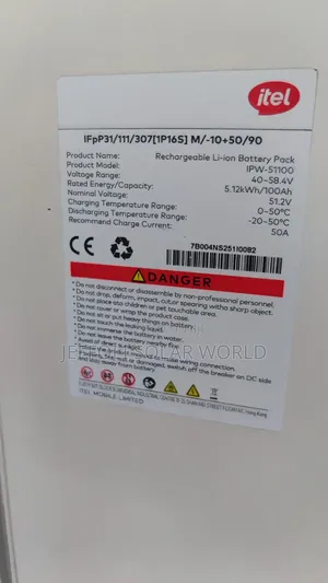Itel 5.12kwh 51.2v