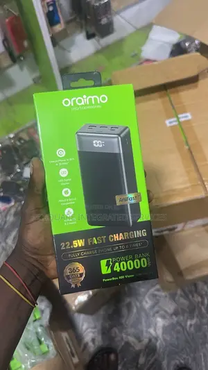 Brand New Oraimo 40,000mah Power Bank – Fast Charging