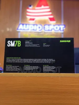 Quality Professional Podcast Dynamic Microphone (Shure Sm-7b)