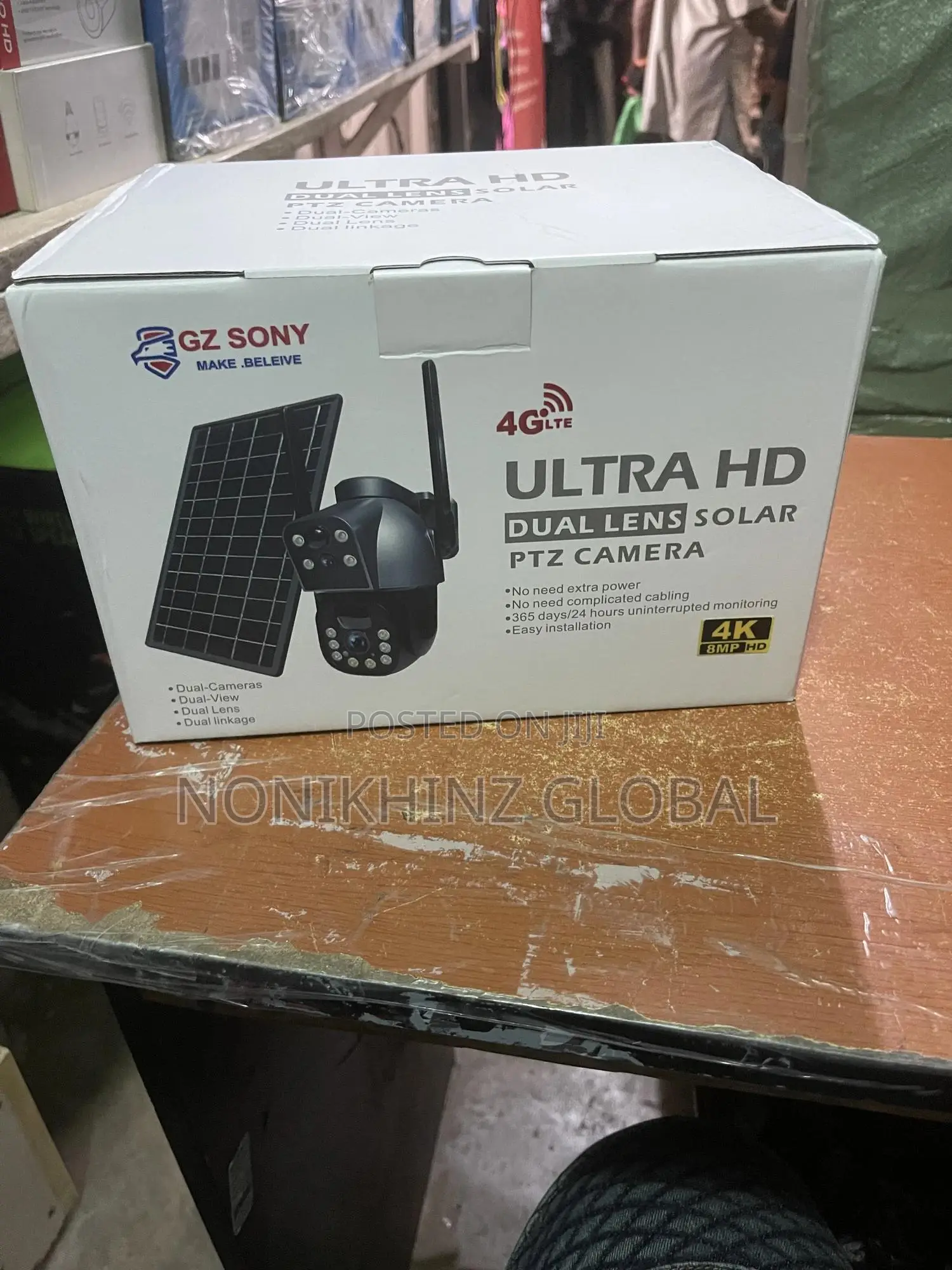 Resolution, Ubox App, 4g Solar PTZ Camera