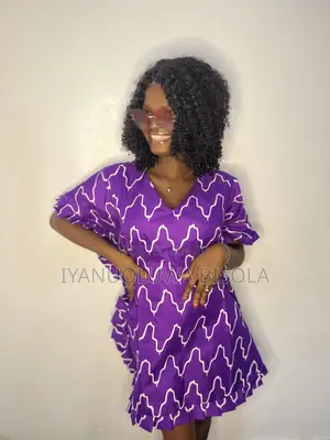 Short Ankara Gown