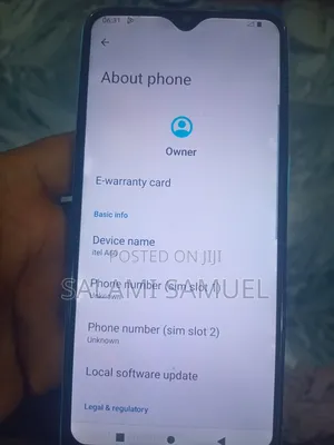 Itel A60 32 GB Blue