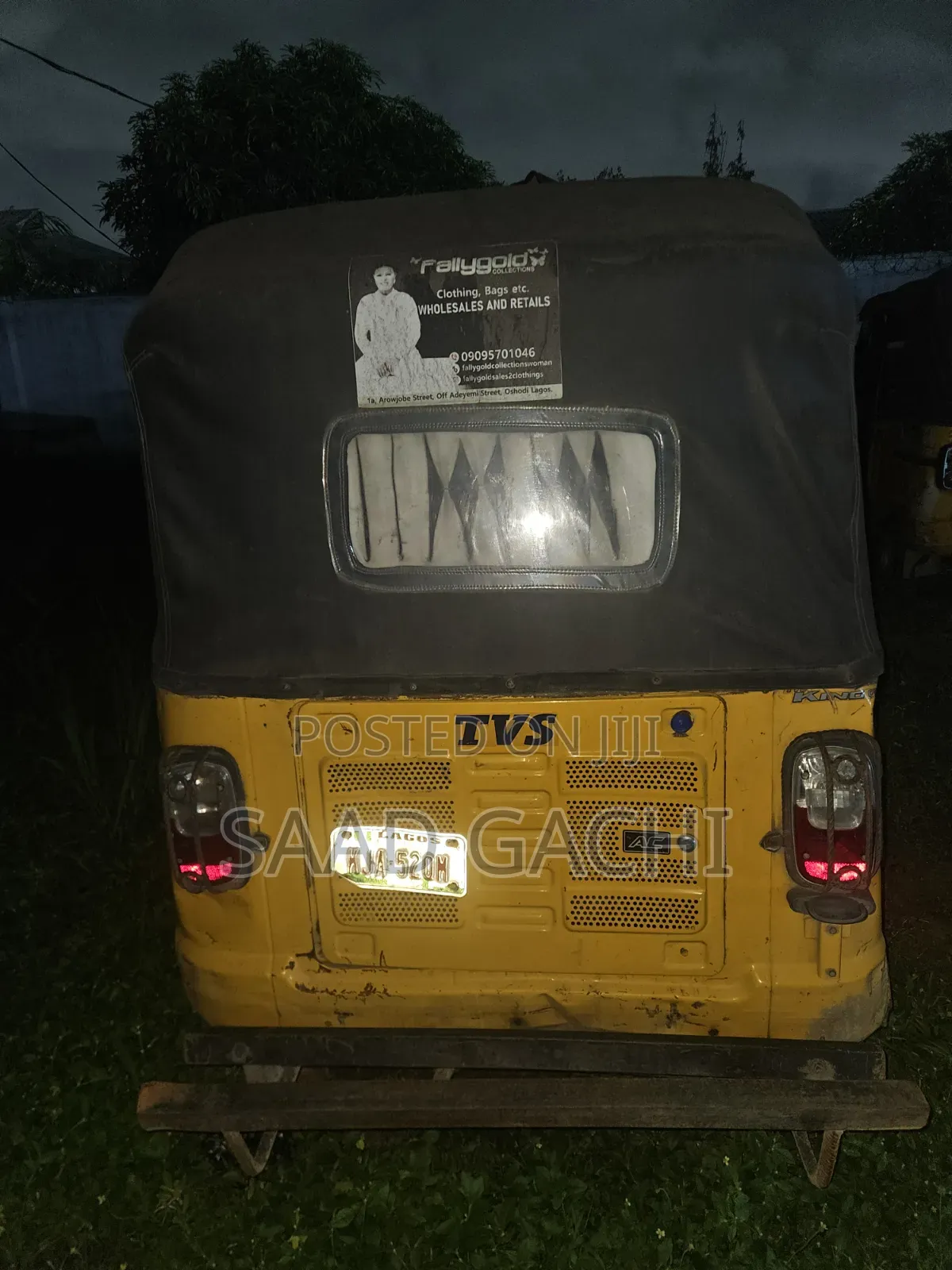 TVS 2021 Yellow