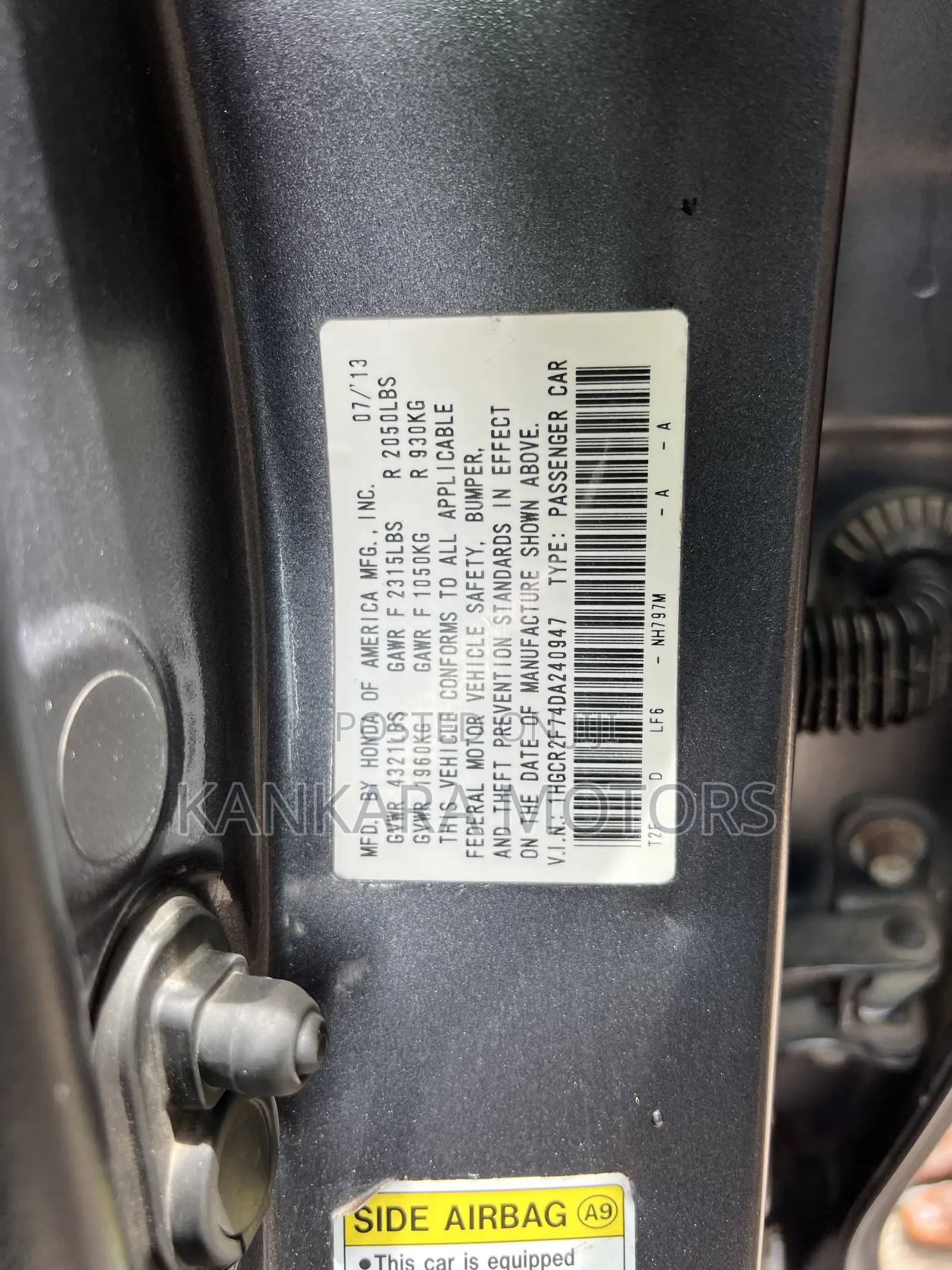 Honda Accord 2014 Gray