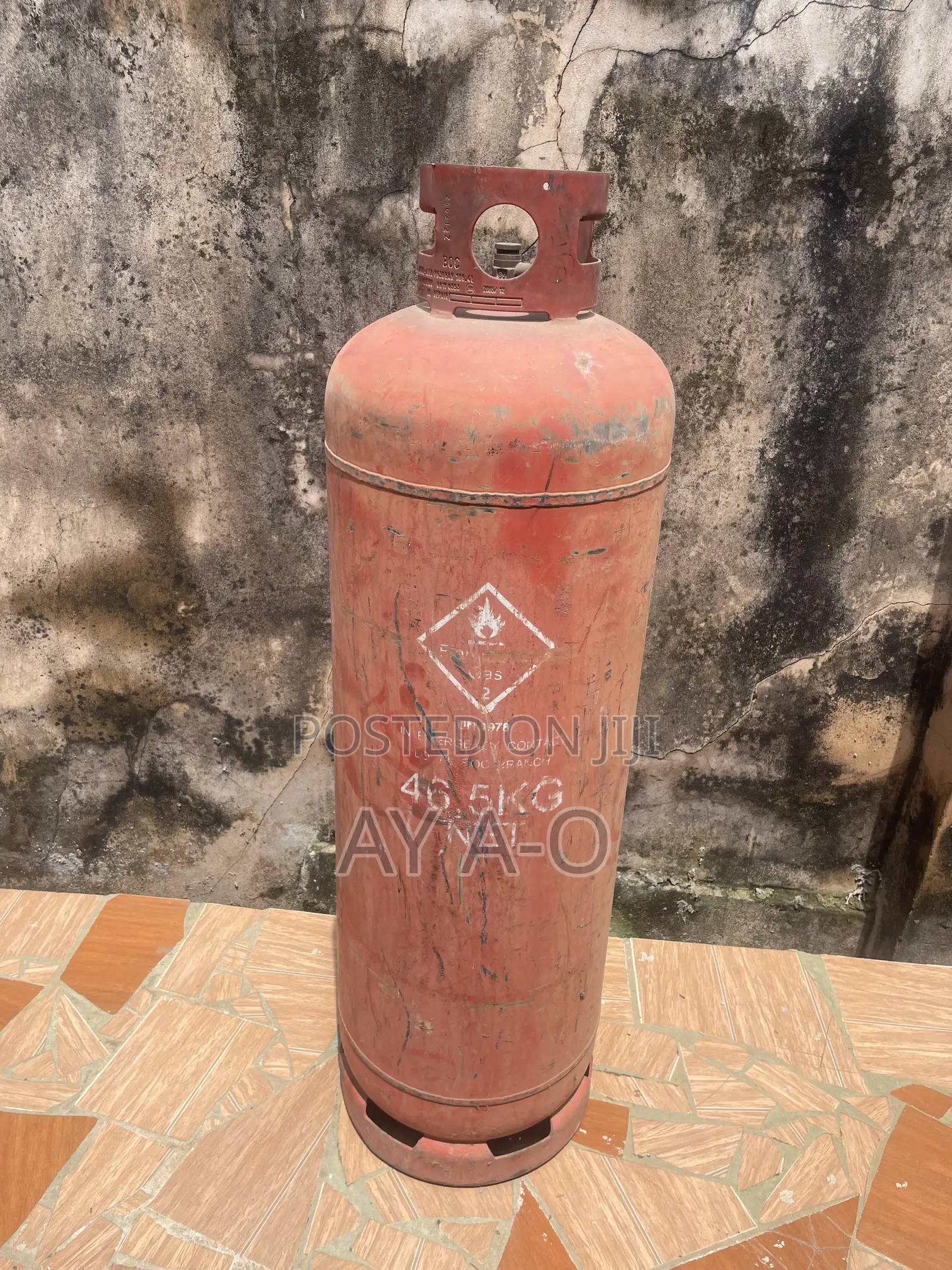 50kg Gas Cylinder – Clean, Durable Ready for Use