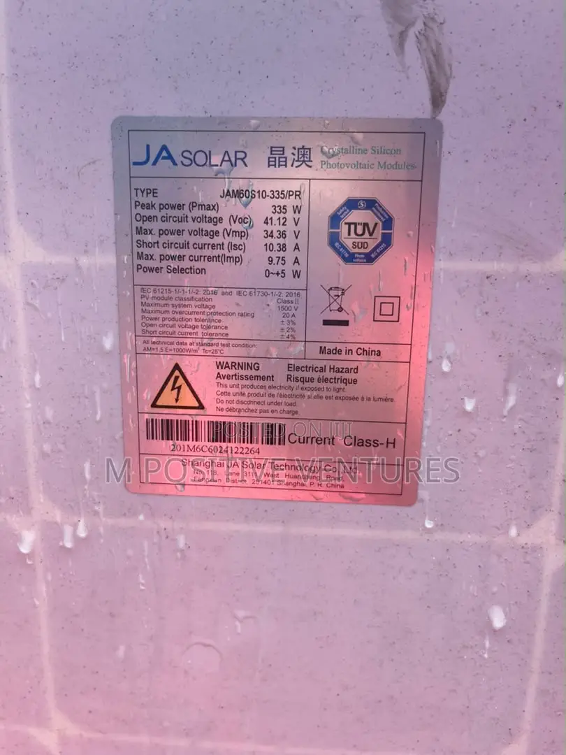 330w Ja Solar Panels