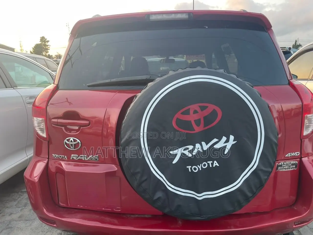 Toyota RAV4 2007 Red