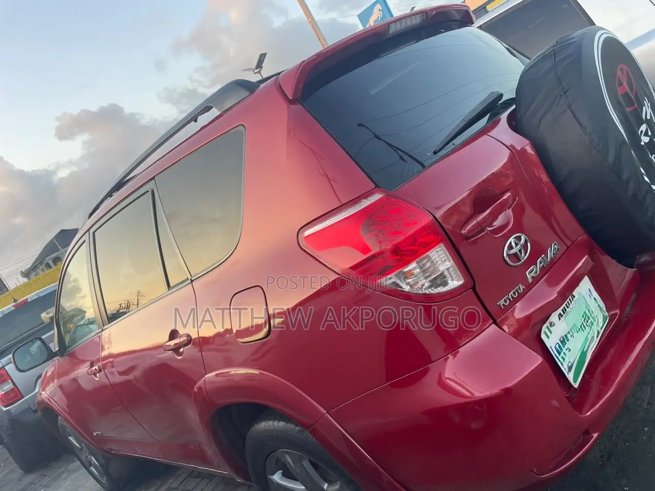 Toyota RAV4 2007 Red