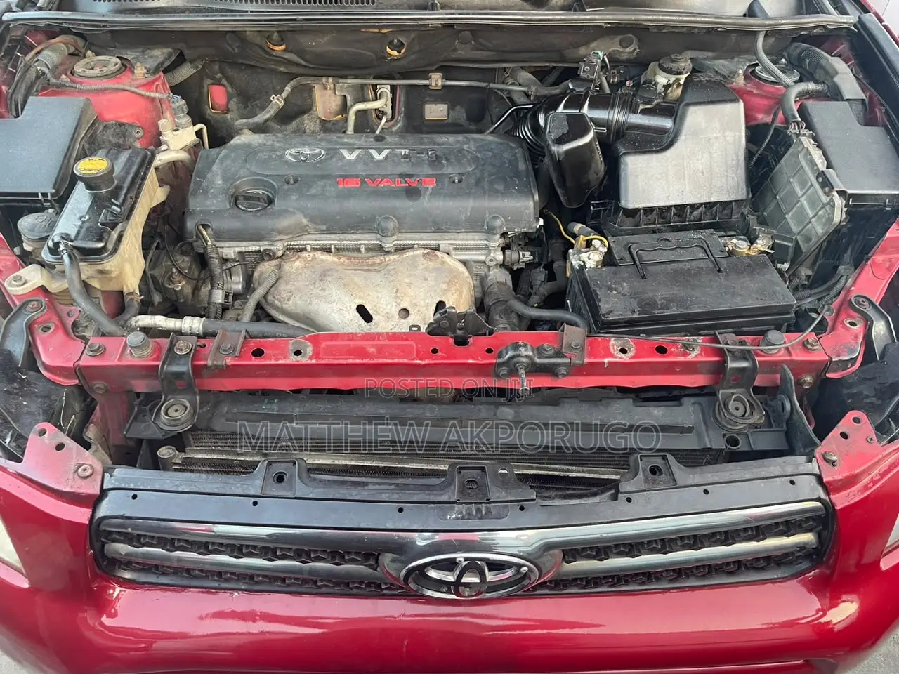Toyota RAV4 2007 Red