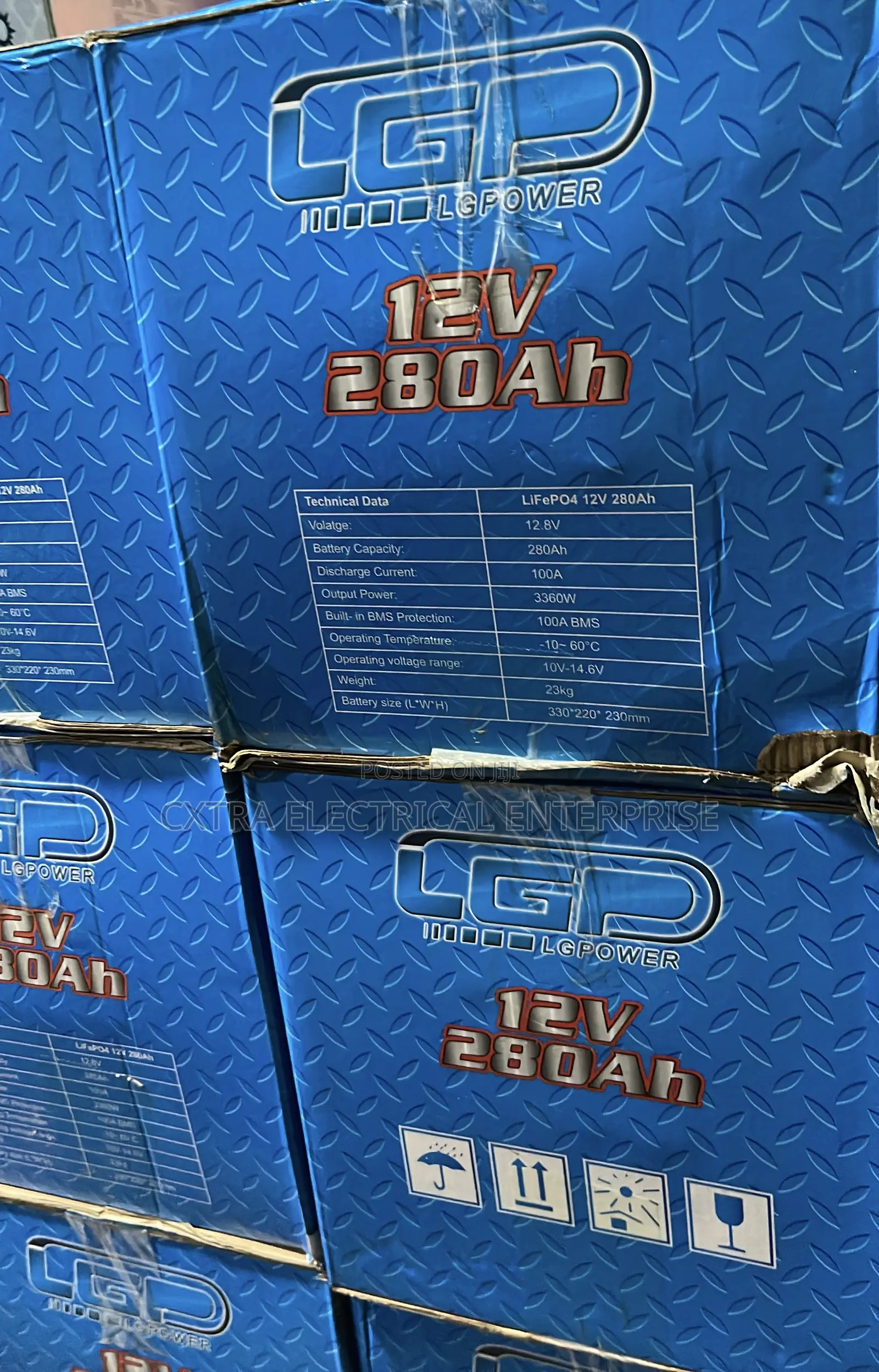 280ah 12v Lithium Battery LGP