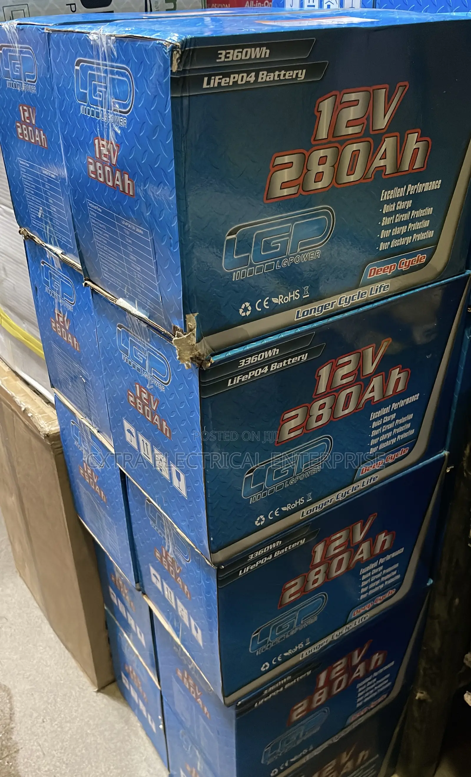 280ah 12v Lithium Battery LGP
