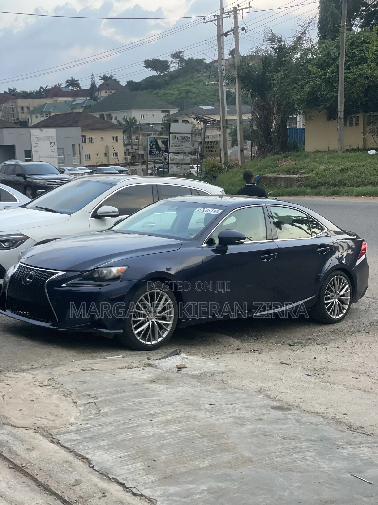 Lexus IS 2015 Blue