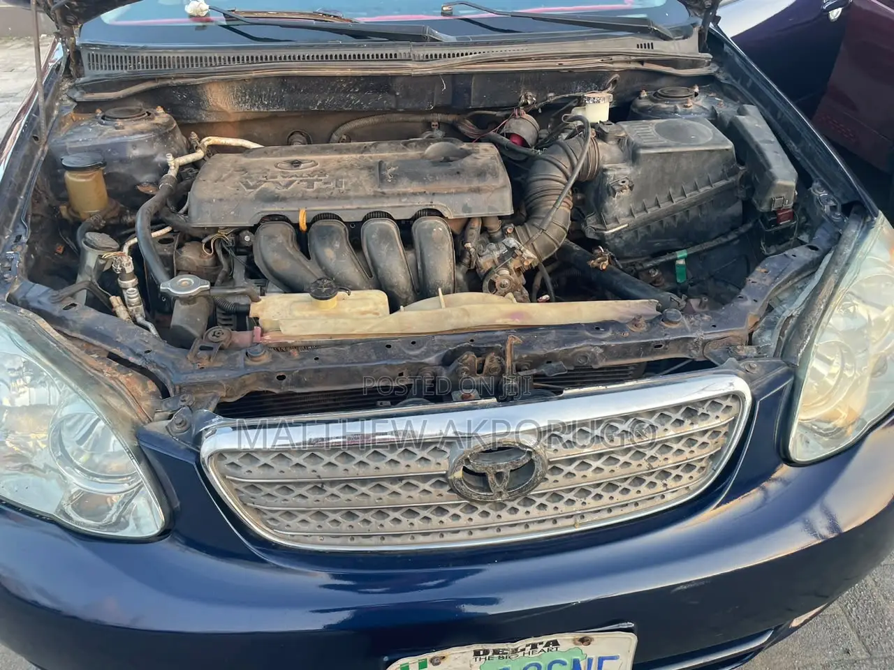 Toyota Corolla 2003 Blue