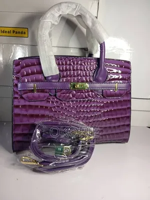 Large Capacity Platinum Strapless Luxury Leather Handbag Stylish Bag