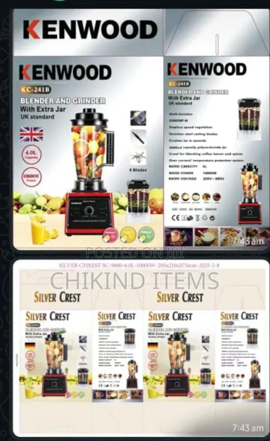 Quality 4l Blender for Homes and Restaurants