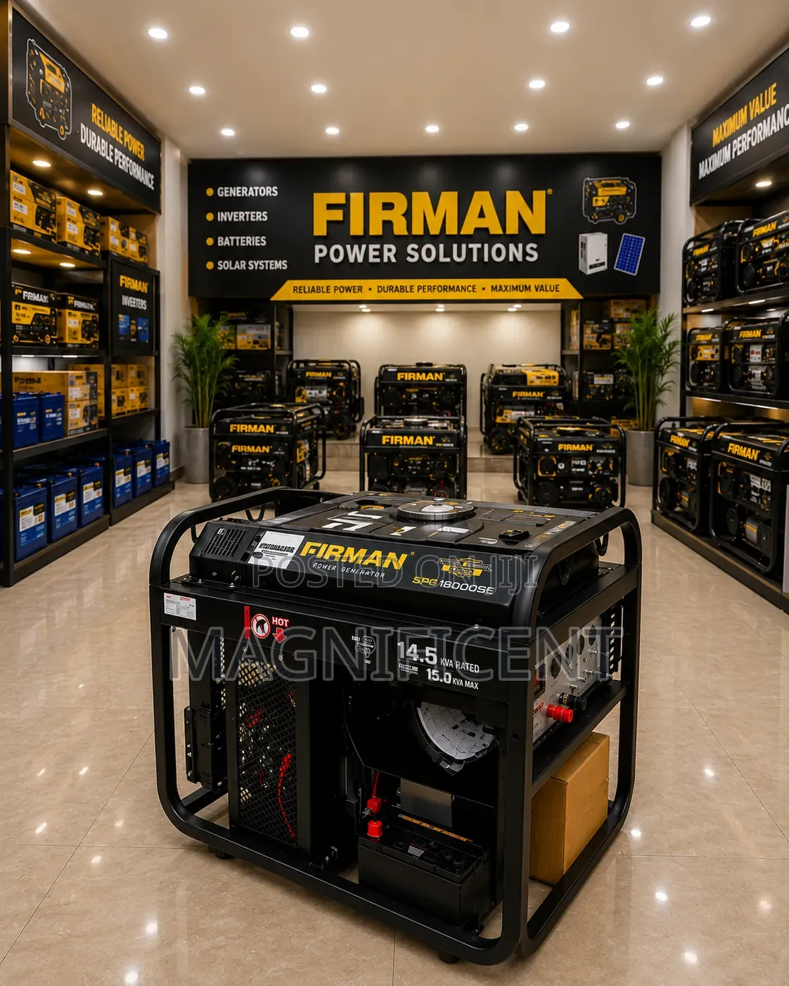 Firman SPG 18000se Generator 15kva – Powerful Durable
