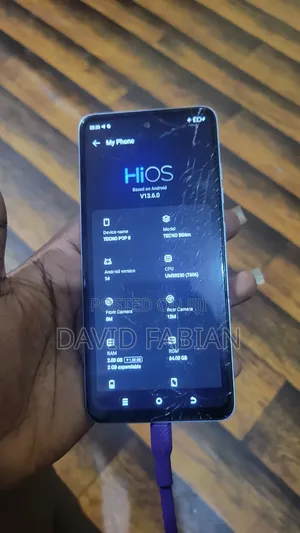 Tecno Pop 8 64 GB Blue