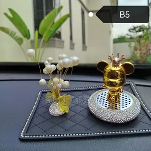 Car Ornaments Golden Cars Decoration Car Air Freshener
