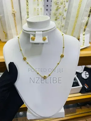 Non Tarnish Stainless Steel Chain and Earring