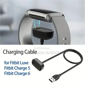 Original Fitbit Charge 5/ Charge 6 and Luxe Smartwatch Charger (Usb)