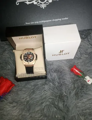 Hublot Leather Wristwatch