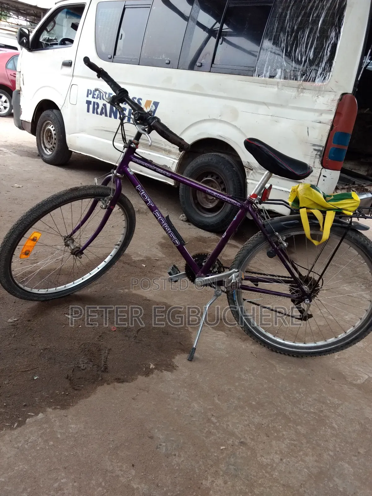Dua Gear Bicycle Purple