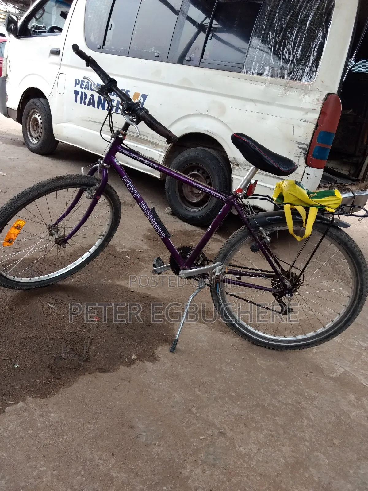 Dua Gear Bicycle Purple