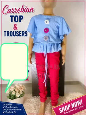 Top, Trouser,Skirt And Top