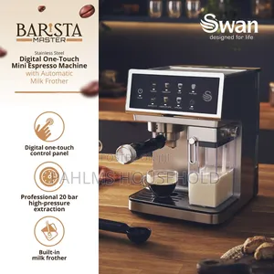 Swan Automatic One-Touch Digital Espresso Coffee Machine