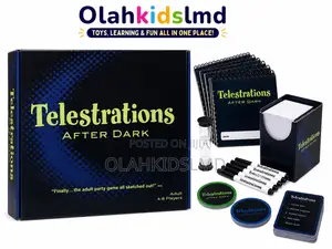 Telestrations After Dark Adult Party Drawing Guessing Board Game