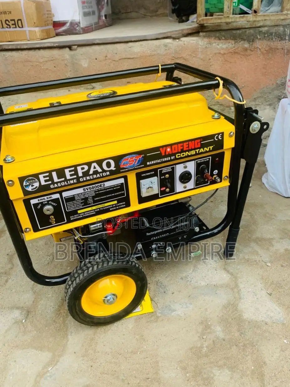 Elepaq Generator 4.5kva Key Start
