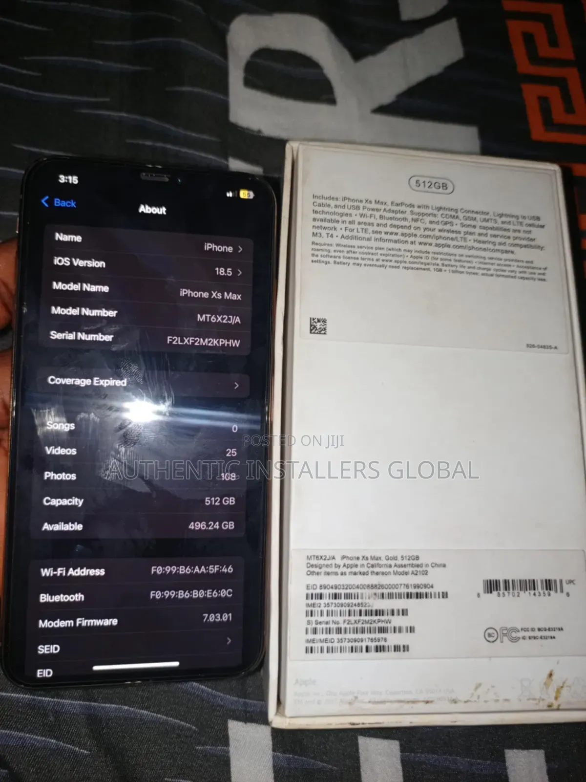 Apple iPhone XS Max 512 GB White