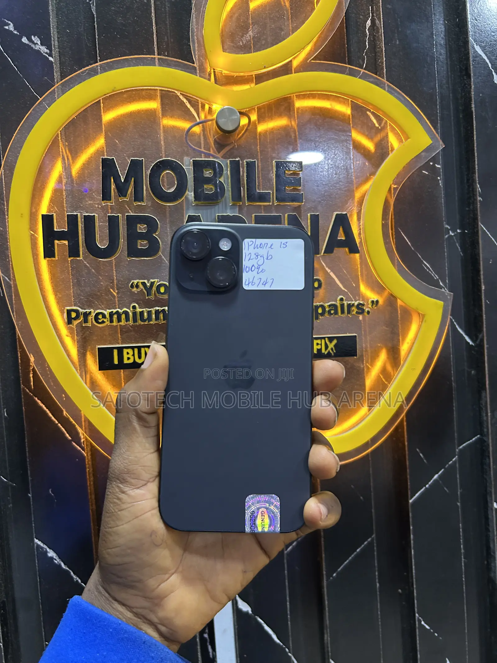 Apple iPhone 15 128 GB Black
