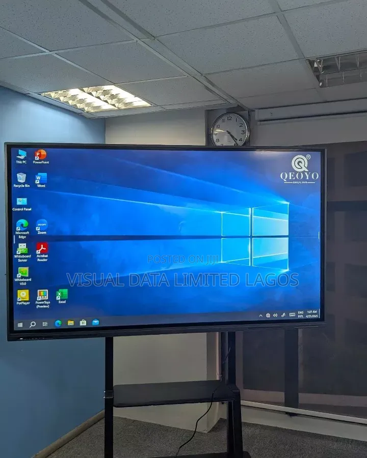 Elon Display Interactive Flat Smart Board 86 Inches With Free Stand